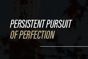 Persistent Pursuit of Perfection